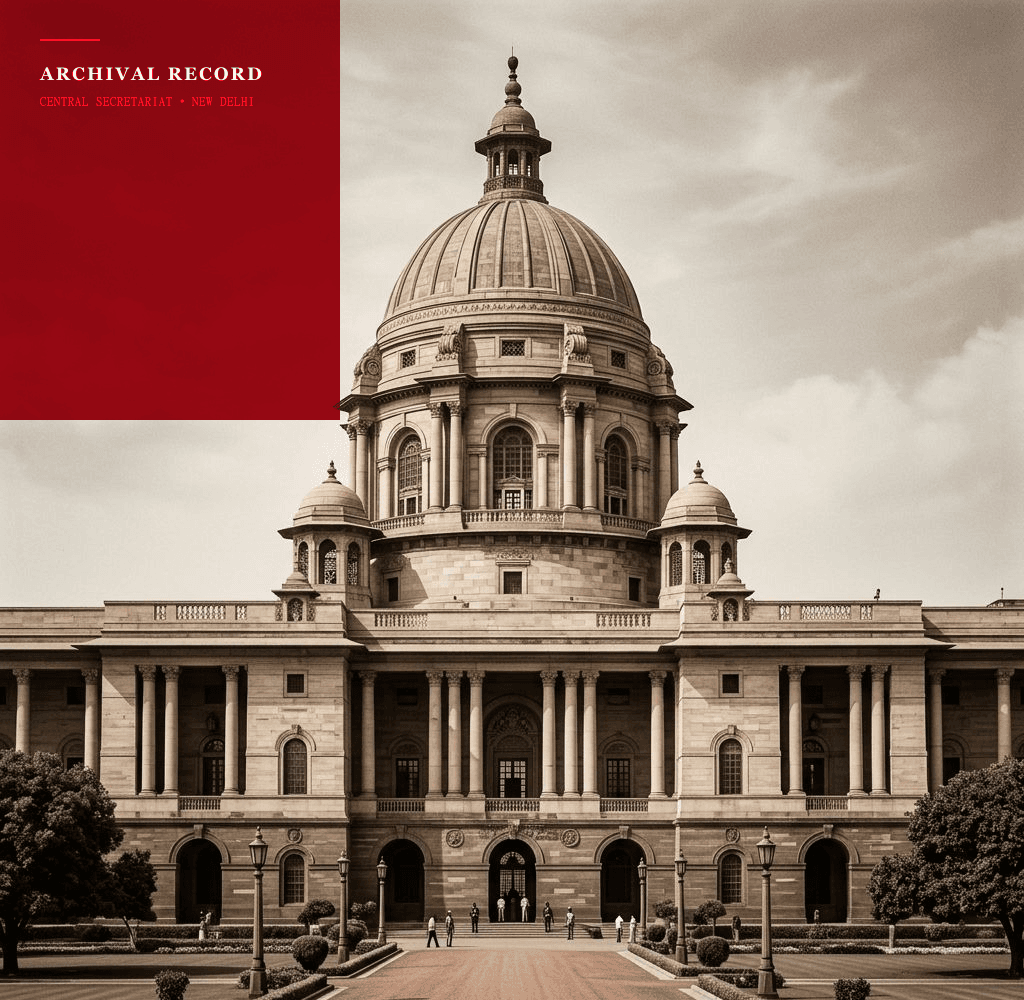 Government Secretariat & Dome Archival Record — Project Anvikshiki