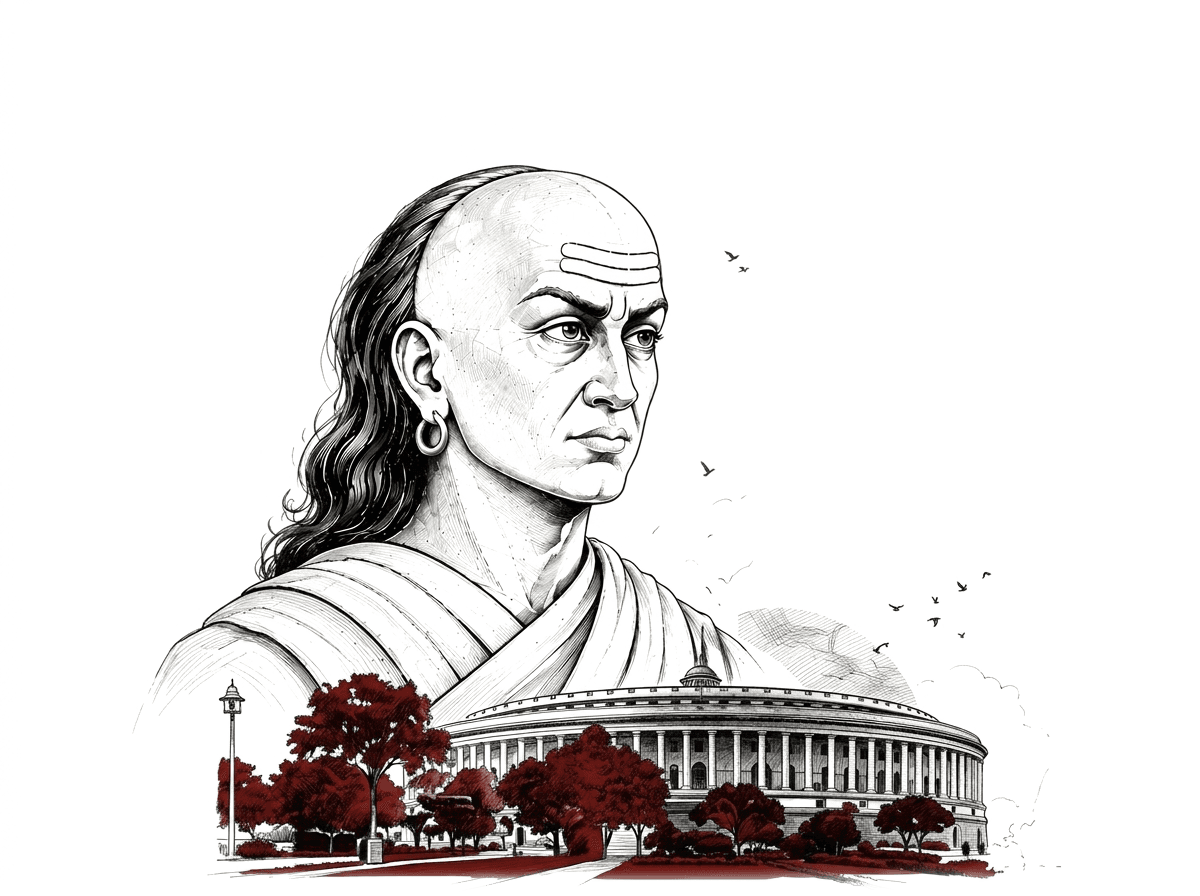 Acharya Kautilya & Sansad Bhavan Heritage — Anvikshiki Research